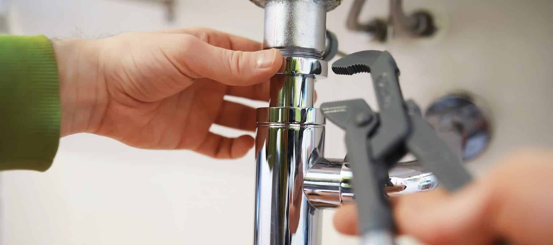 plumbing repairs in progress